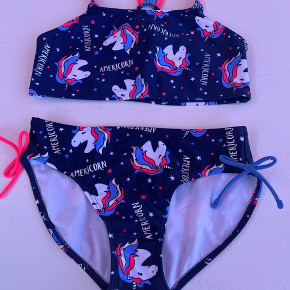 GIRLS UNICORN BIKINI - Picture 12 of 15